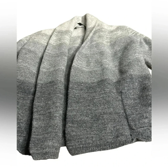 BCBG MAXAzria  cashmere wool blend open front cardigan, chunky, - Picture 10 of 15